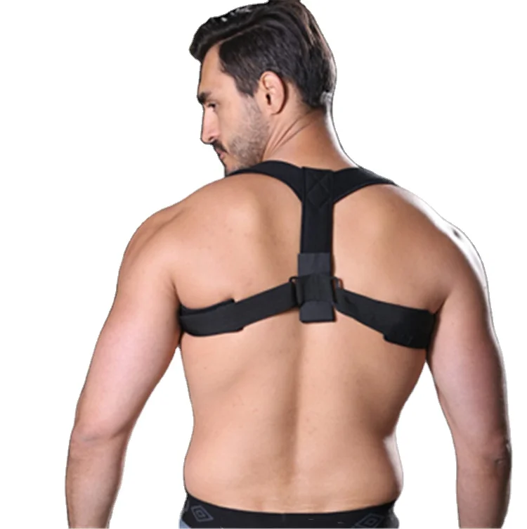 

Fancy Adjustable Posture Corrector S Women for Improve Posture Provide and Back Pain Relief Belt, Black