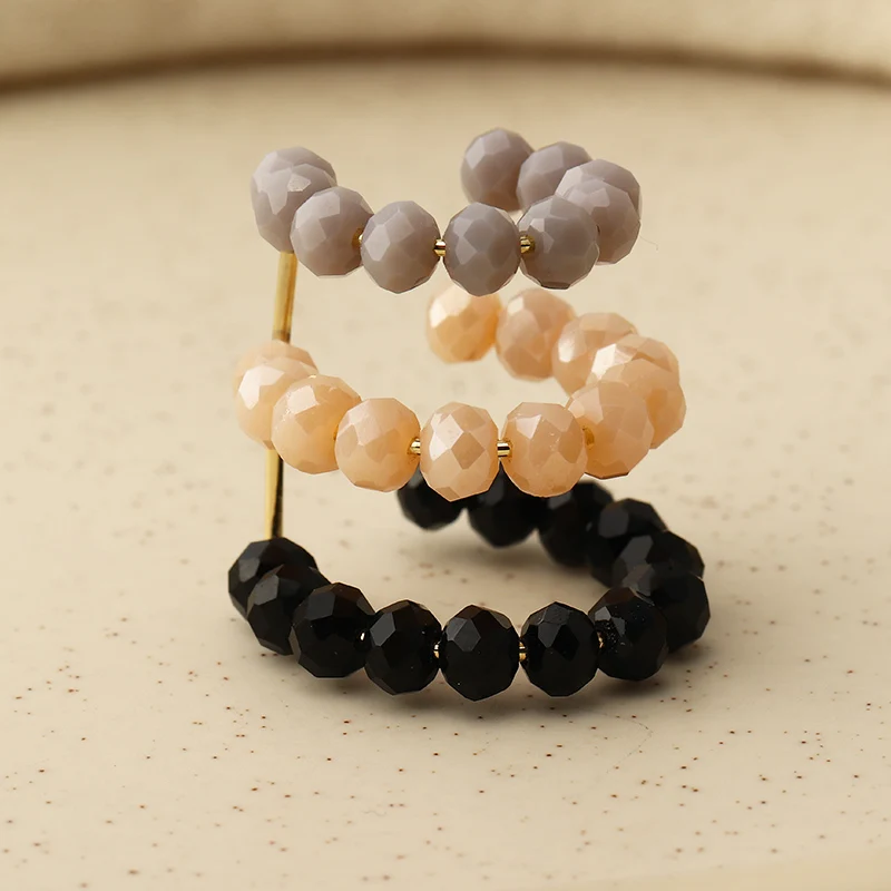 

EZ3214 High Quality Multi Colors Pearl Fashion Hoop Round Jewelry Leopard Women Earrings 2021 for outdoors