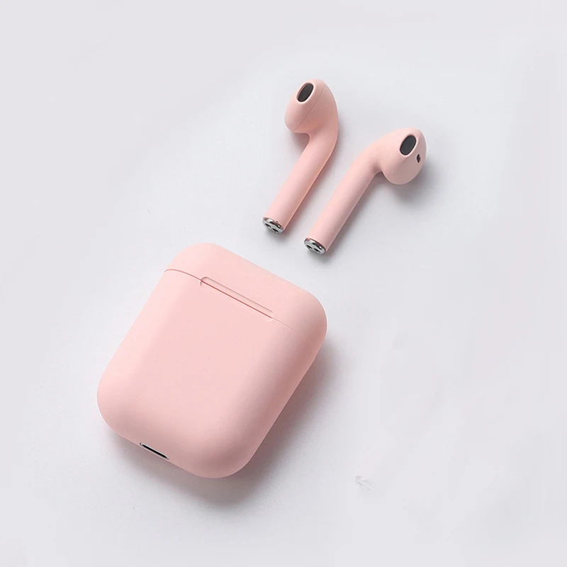 

I12 Tws Sport Wireless Earphones Earbuds Headphone Auriculares Air Pro Pods Inpod Earphone, White/green/blue/yellow/pink