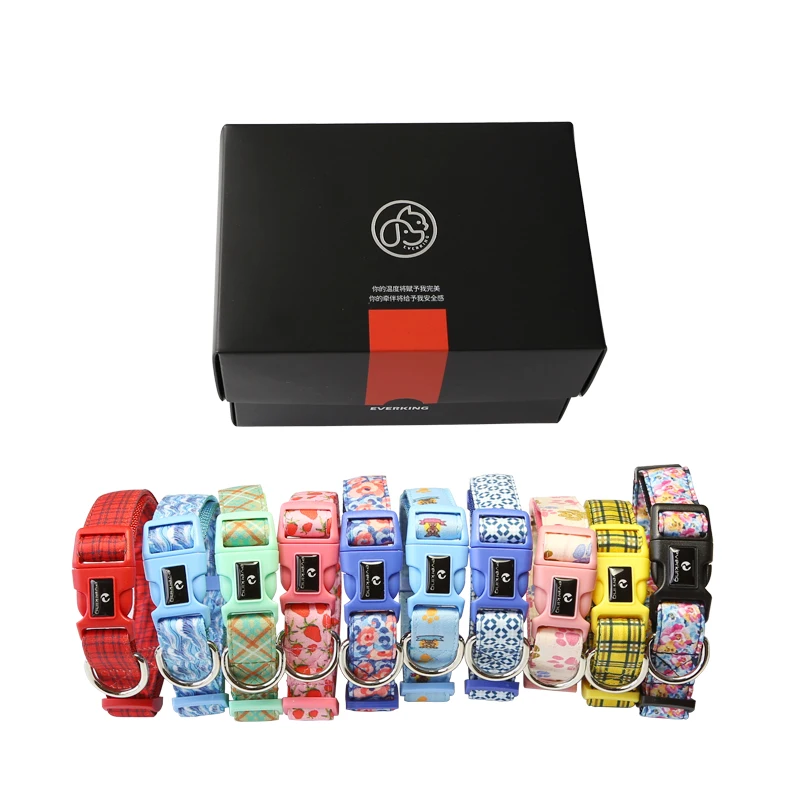 

custom luxury nylon hand free waterproof adjustable dog leash in pet collars&leash