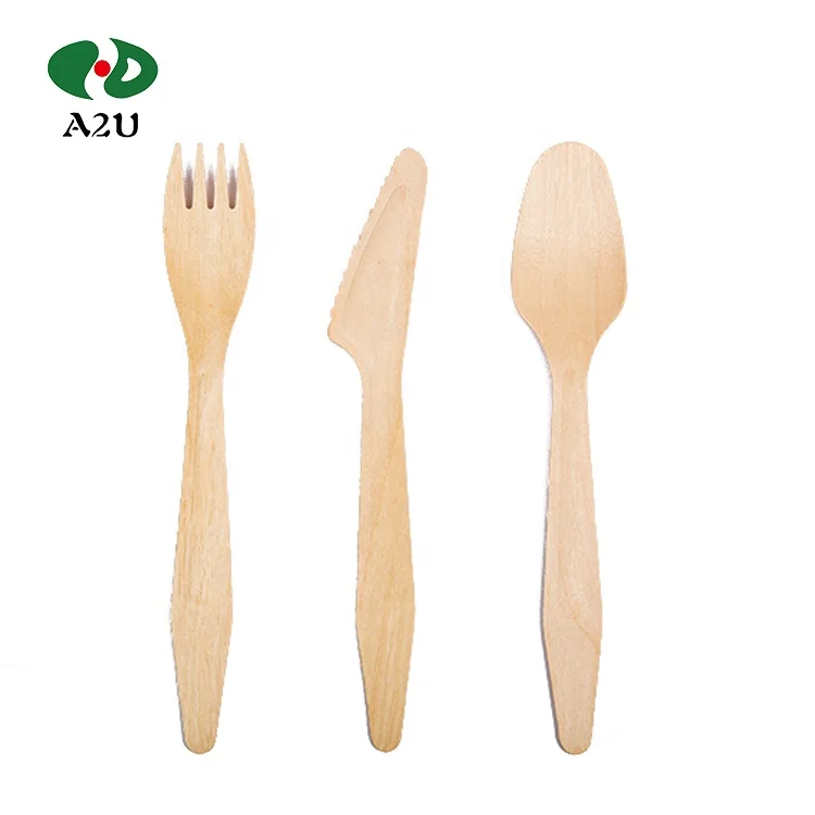 

Low Price Small Disposable Wooden Knife Fork Spoon, White