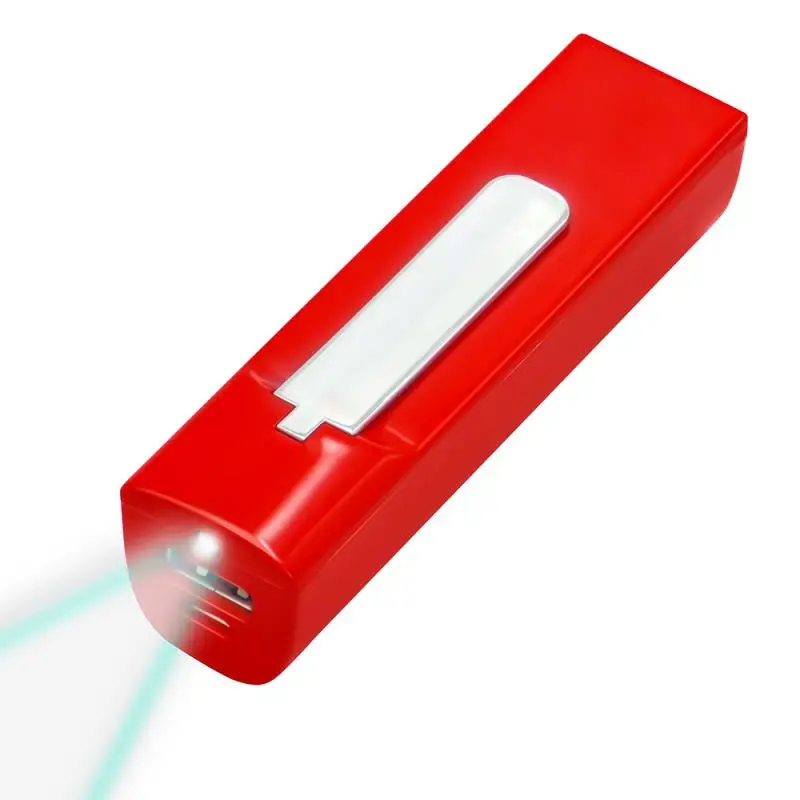 

Free Sample Shenzhen Factory Mini Mobile Power Bank with Flash, Black, white