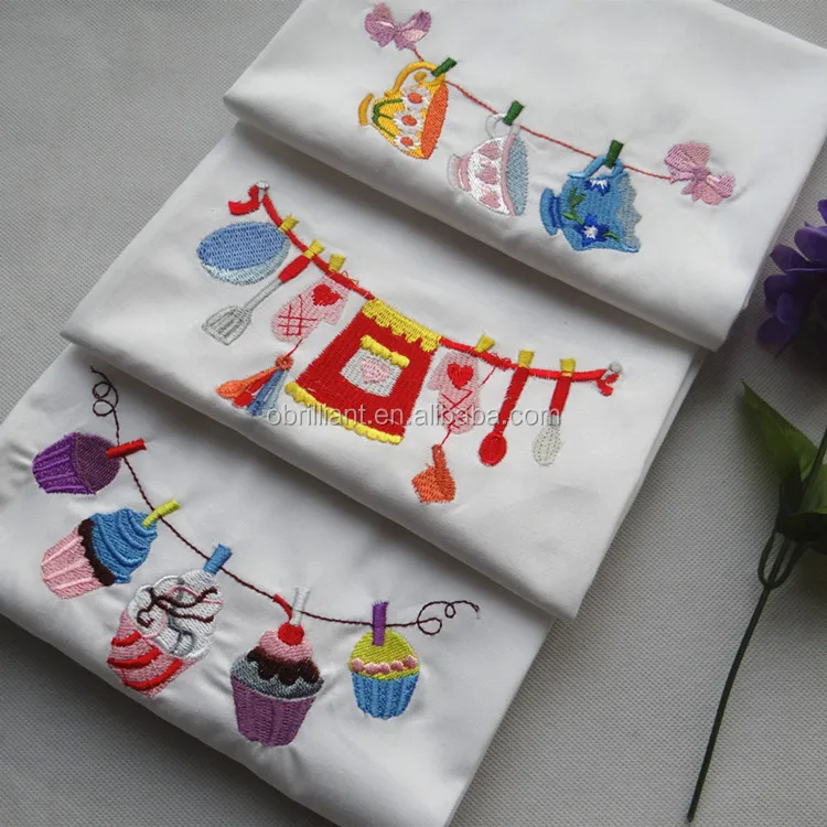 Embroidered Dinner Napkins