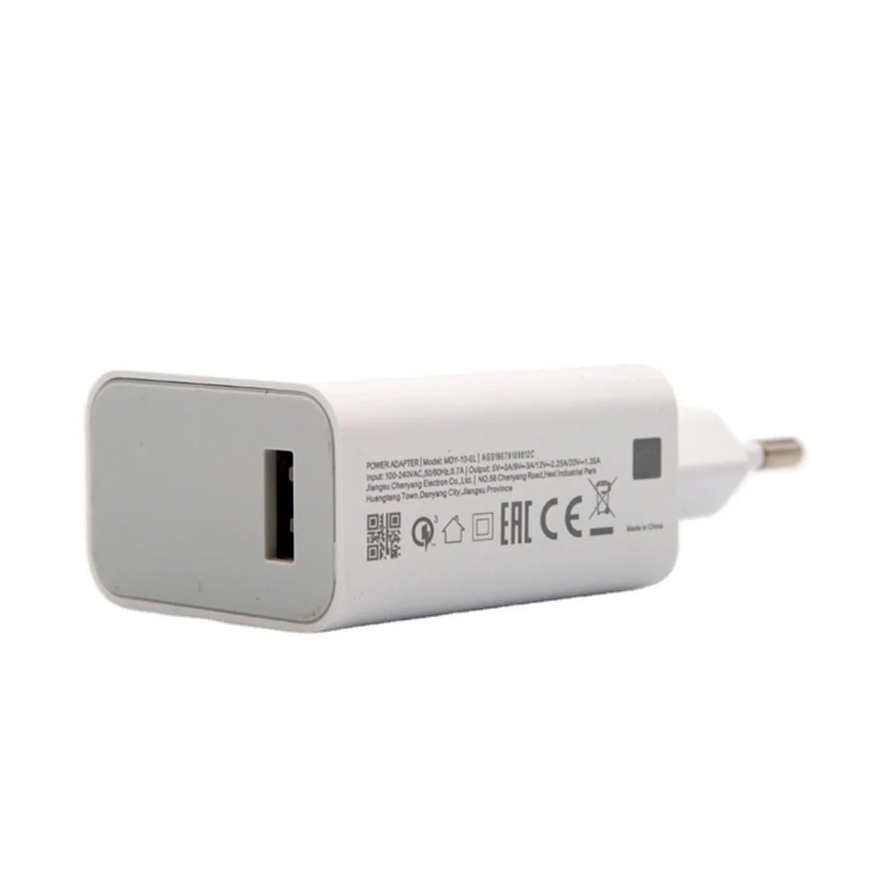

hot sale for xiaomi Mi 9 Fast Charger QC3.0 27W 30w 33w 55w 65w 67w 120w Wall Usb type-c quick adapter, White
