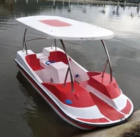 

4 seats rental sea used water bike pedal boat for sale