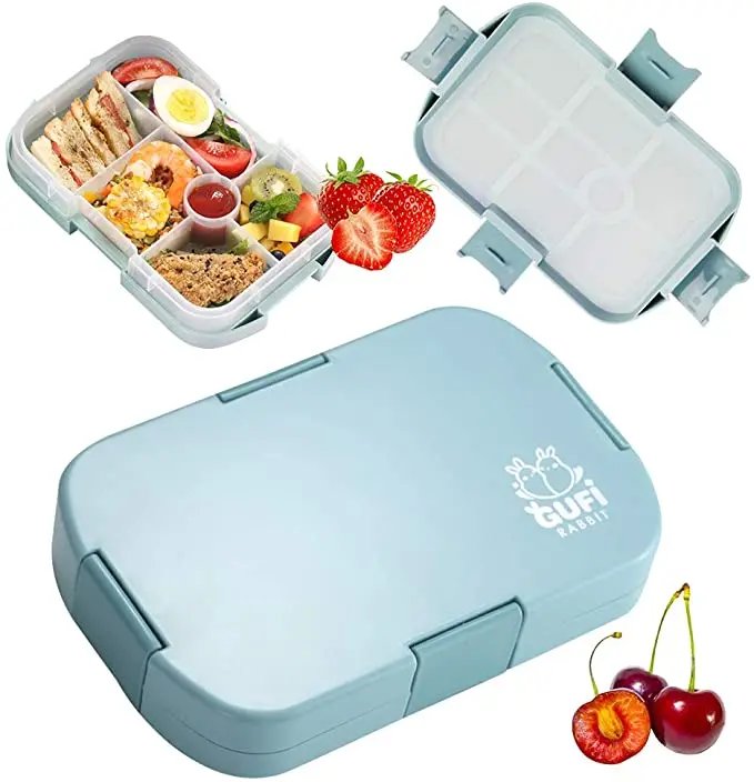 

2021 New Arrival Lunch Boxes Eco Custom Lunch Boxes With Logo Lunch Box Wheat Straw For Kids, Pink,blue,can be customized