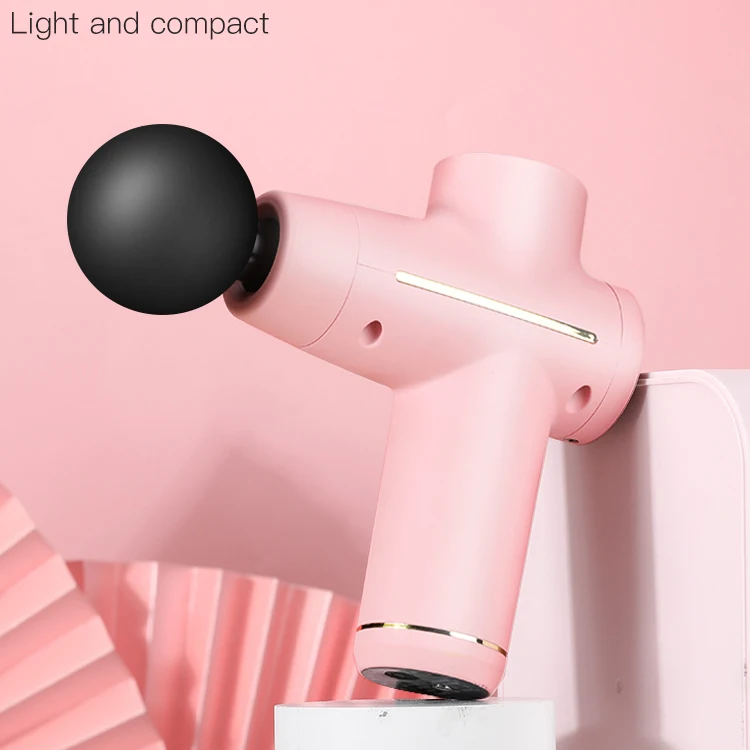 
new design small sports cordless electronic booster vibration percussion mini handle deep muscle massage gun dropshipping 