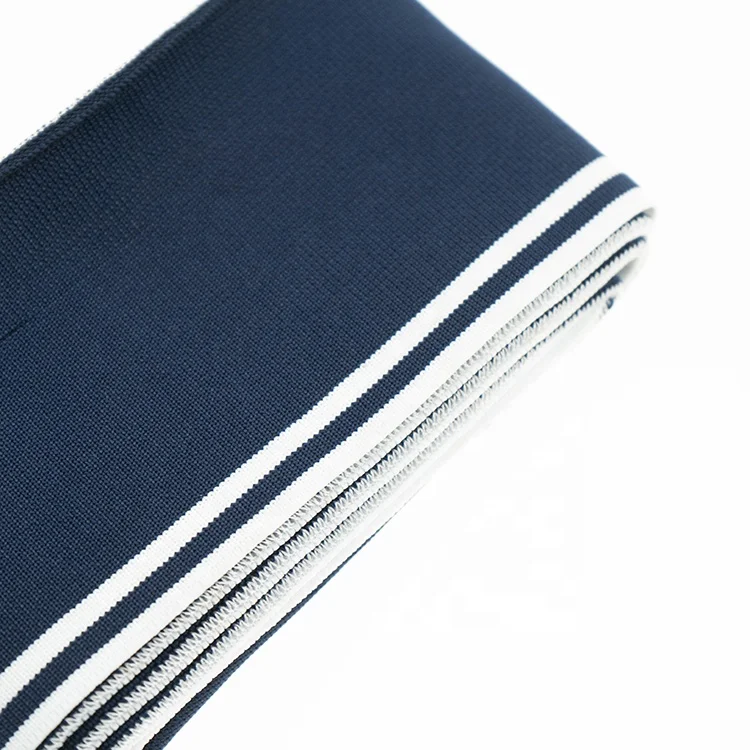 
2020 New Desgin Wholesale 95% Polyester 5% Spandex Knitting Rib For T-shirt Collar 