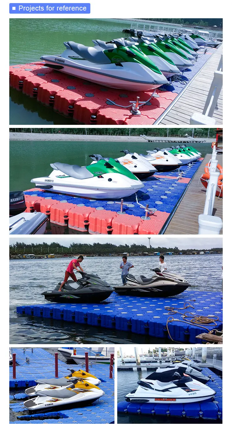 Marine Modular Floating Bridge Pontoon Dock Aquaculture Floating Magic Cube