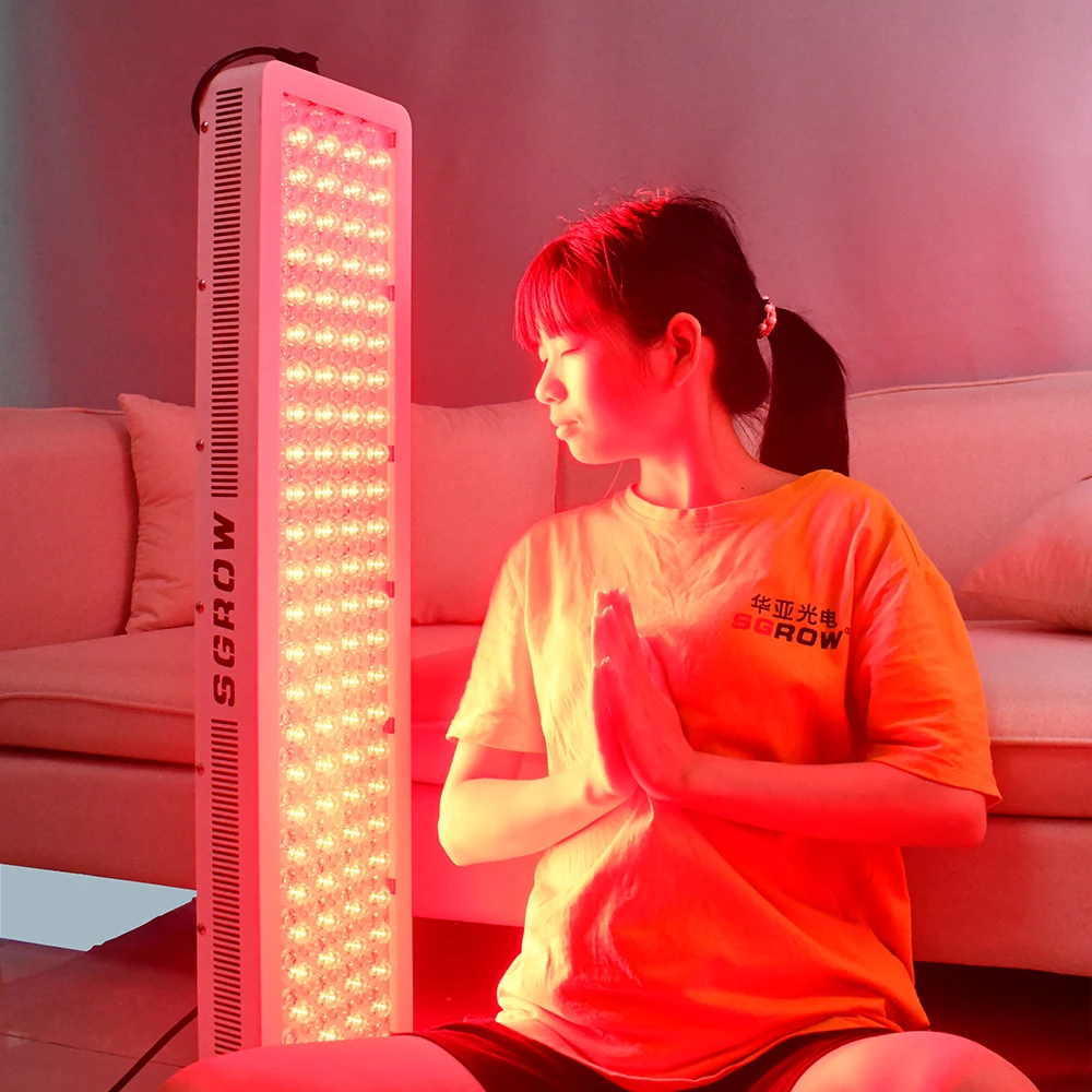 

US Warehouse SGROW 300W 500W 600W 750W 900W 1000W 1500W Red Near Infrared 660nm 850nm LED Red Light Therapy Panel free shipping
