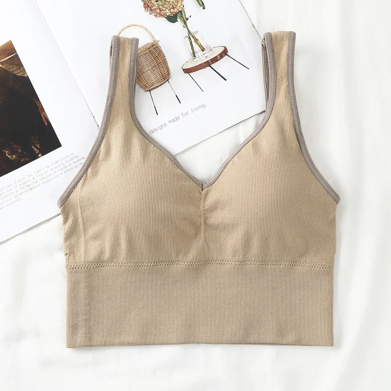 

Wholesale Sexy Sports Bra Short Top Yoga Fitness Sports Bra For Women, 6colors