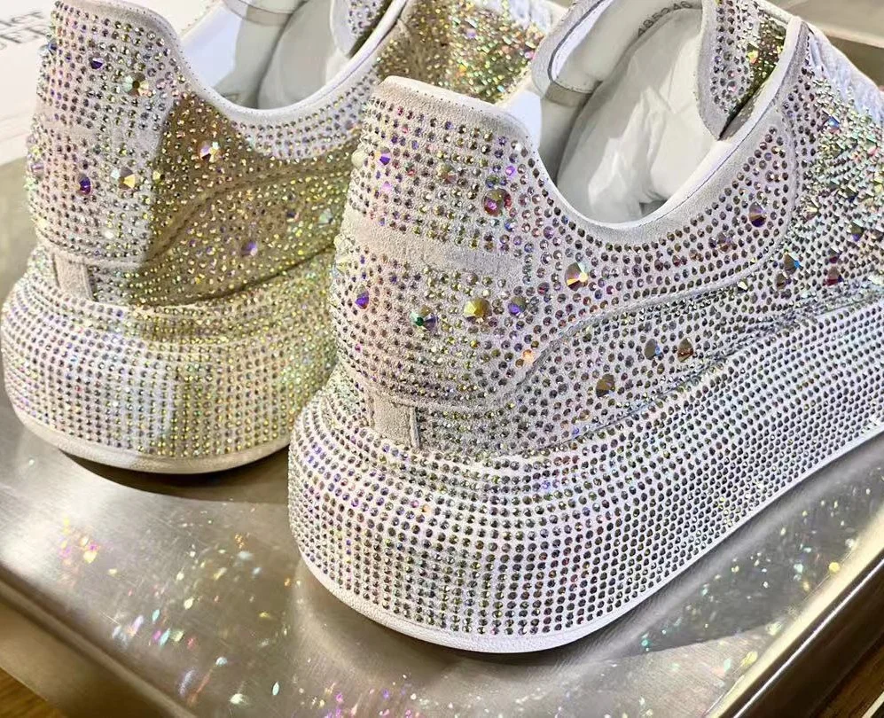 

High Quality Fashion Ladies Allexander M Cqueen Sneakers Female Platform Shoes Allexander Mqueen Sneakers For Women