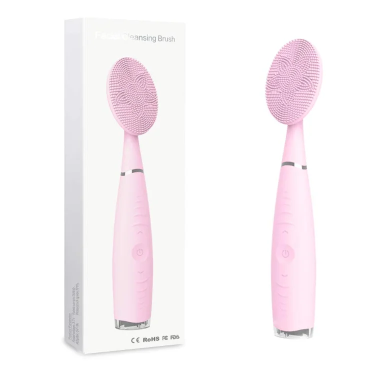 

JOSUNN Electric Silicone Usb Cl Exfoliating Cleaner Beauty for Facial Exfoliation Pore Deep Clean Facial Brush, Pink,blue