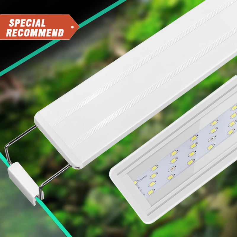 

Plant aquarium lamp, full spectrum freshwater aquarium lamp, brightness and spectrum can be adjusted by external controller