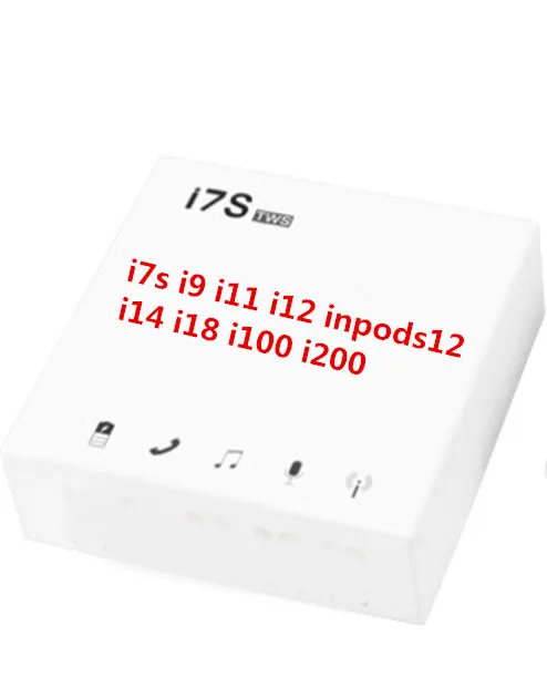 

i18 TWS Pop-up Mini Wireless Headphone Earphone In Ear i18 Earbuds with Charging Box
