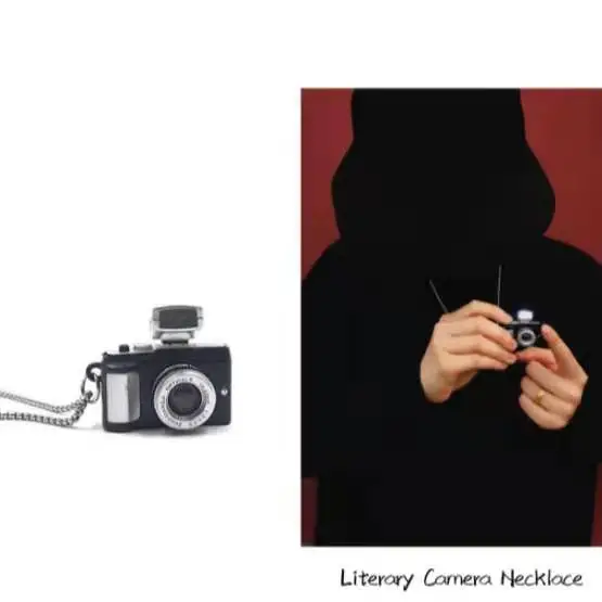 

Hip Hop Creative Necklace SLR Personality Men and Women Pendants Accessories Chains Art Props Camera Necklaces