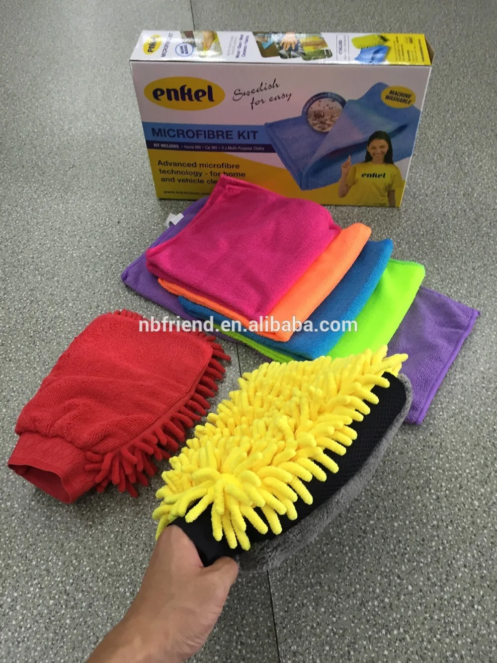 Microfiber Super wash car Cleaning kit
