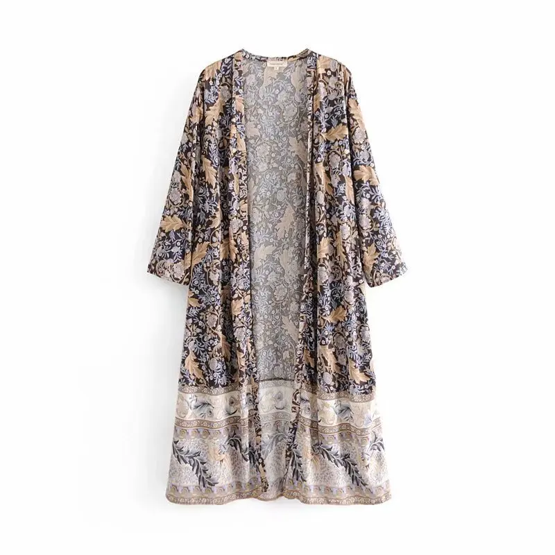 bohemian kimono robe