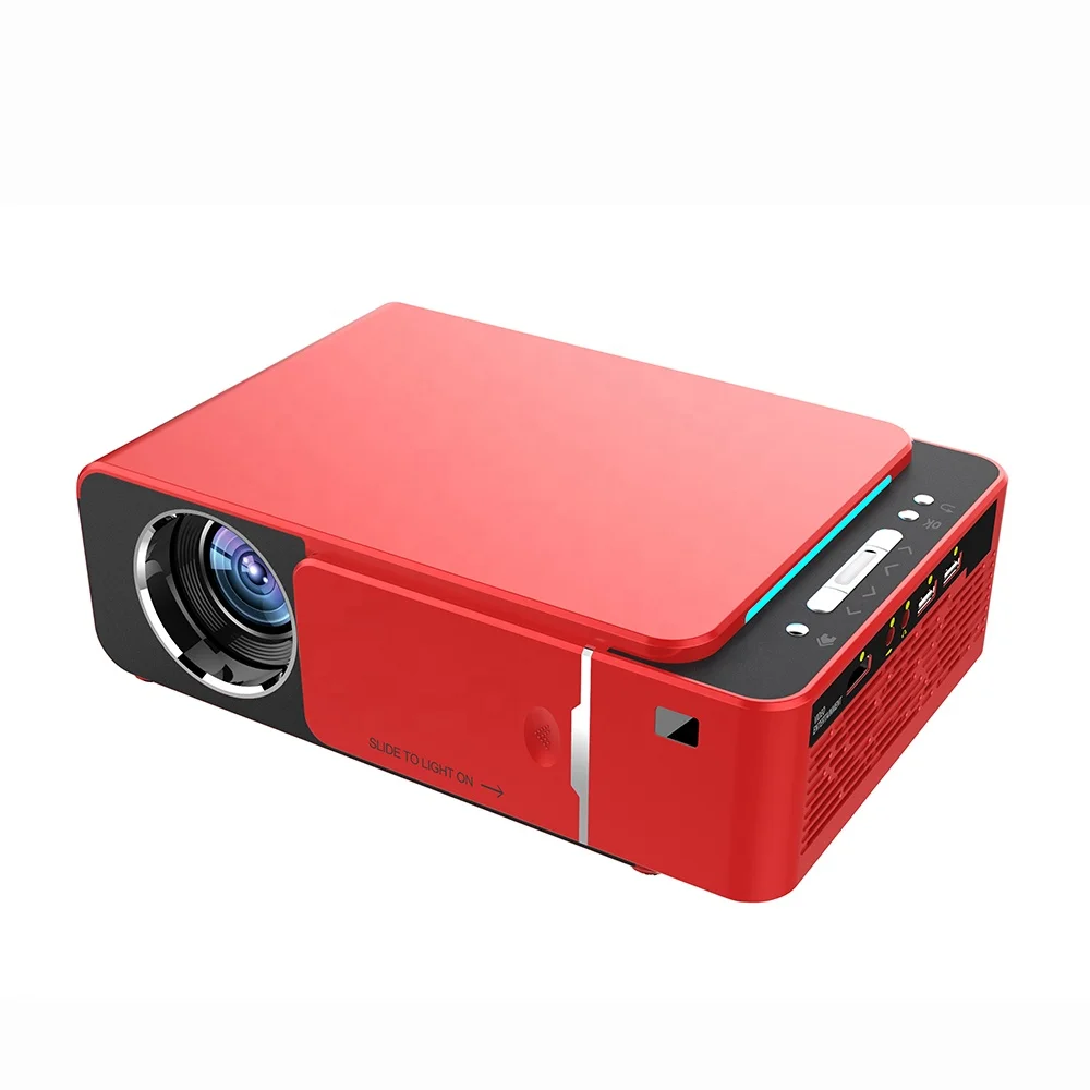

T6 Wifi Android Version Mobile Home Theater Android Projector Wifi LCD Portable Mini Projector