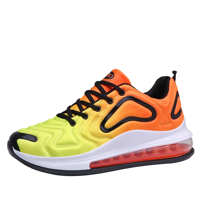 

Breathable Rubber sole high quality Running shoes casual men sport for all season shoes, Light blue/ orange/ black white/ black/ red/