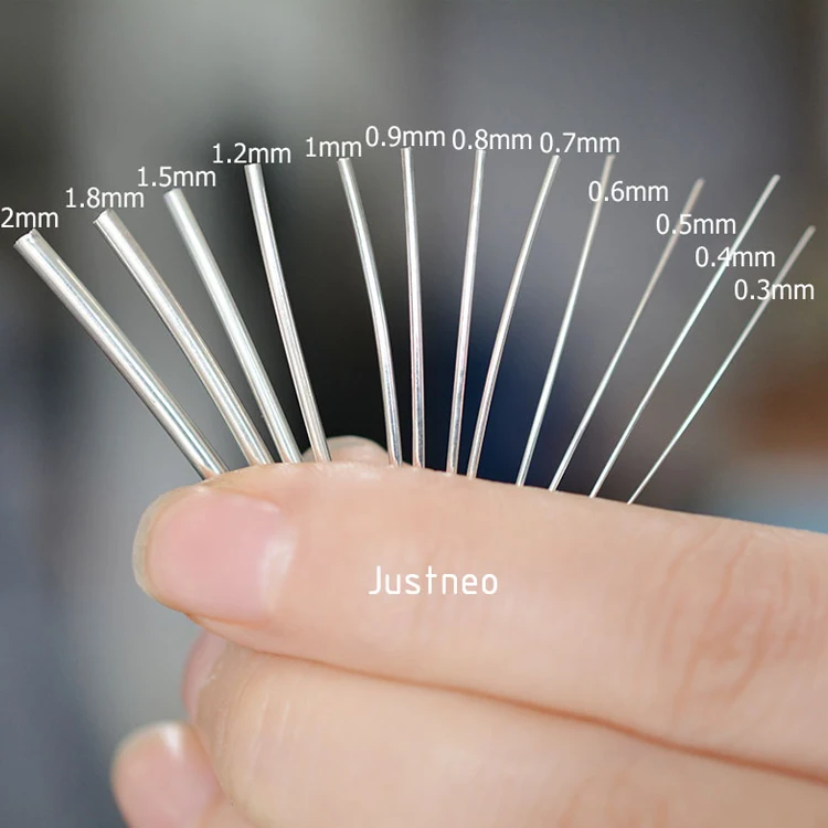 

100% Pure S925 Wholesale Jewelry Making Bracelet Necklace Sterling Silver Wire 925