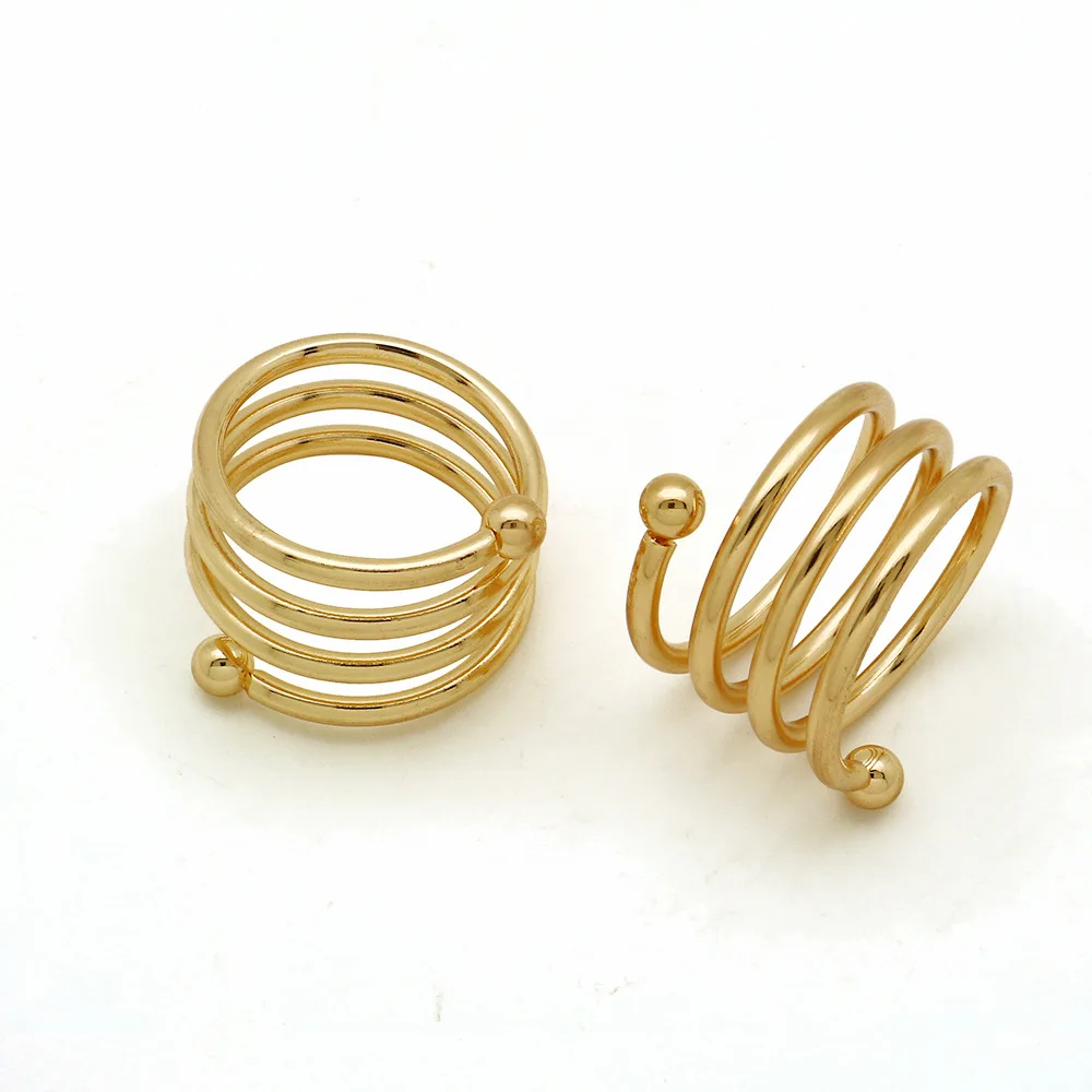 

Hesiod Fashion Gold Table napkin rings for wedding Restaurant Decoration Dining Room Use