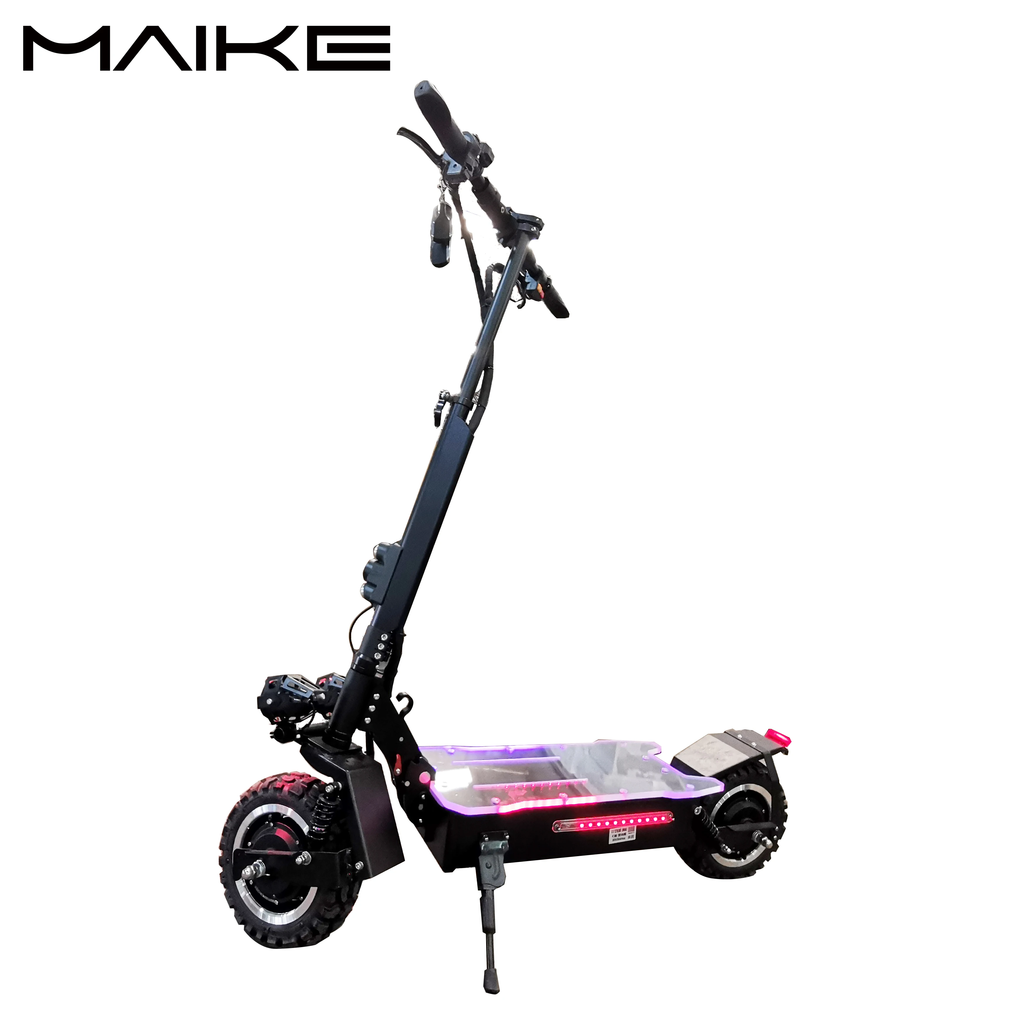 

Fashion adult electric e scooter motorcycle kk4s from shenzhen maike 60V 26AH, Black