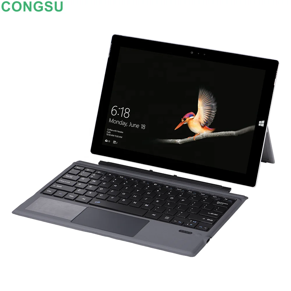 

Customized Logo Tablet Keyboard with Touchpad For Surface Pro 4