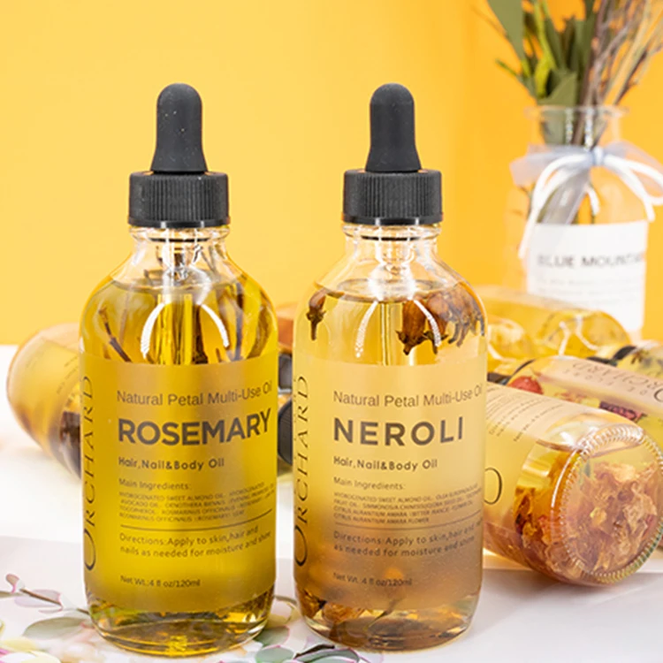 

Pure and Natural Essential Oil rosemary multi-use oil For Face Body and Hair