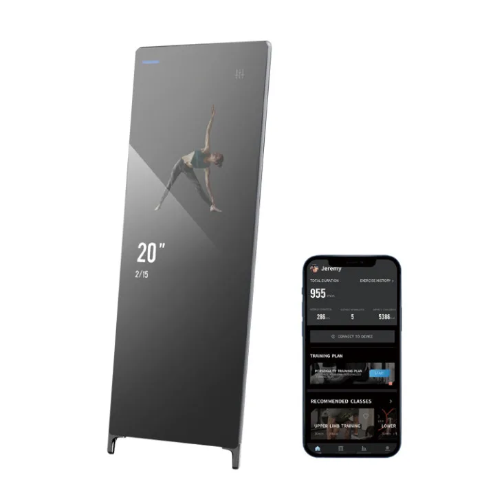 

Interactive Virtual Smart Fitness Mirror With Wifi