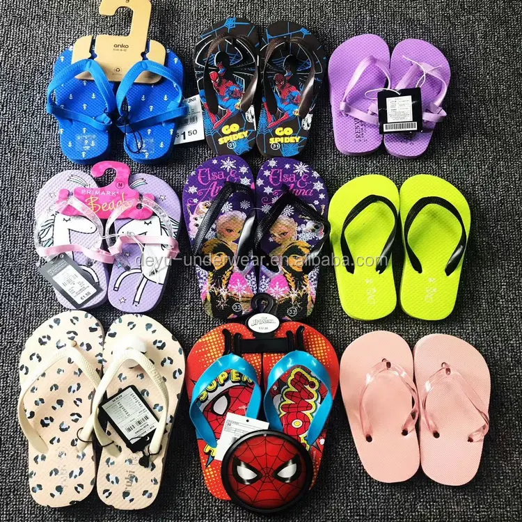 
0.34 Dollars X030 Wholesale Cheap children slippers, beach slippers, kids slippers 