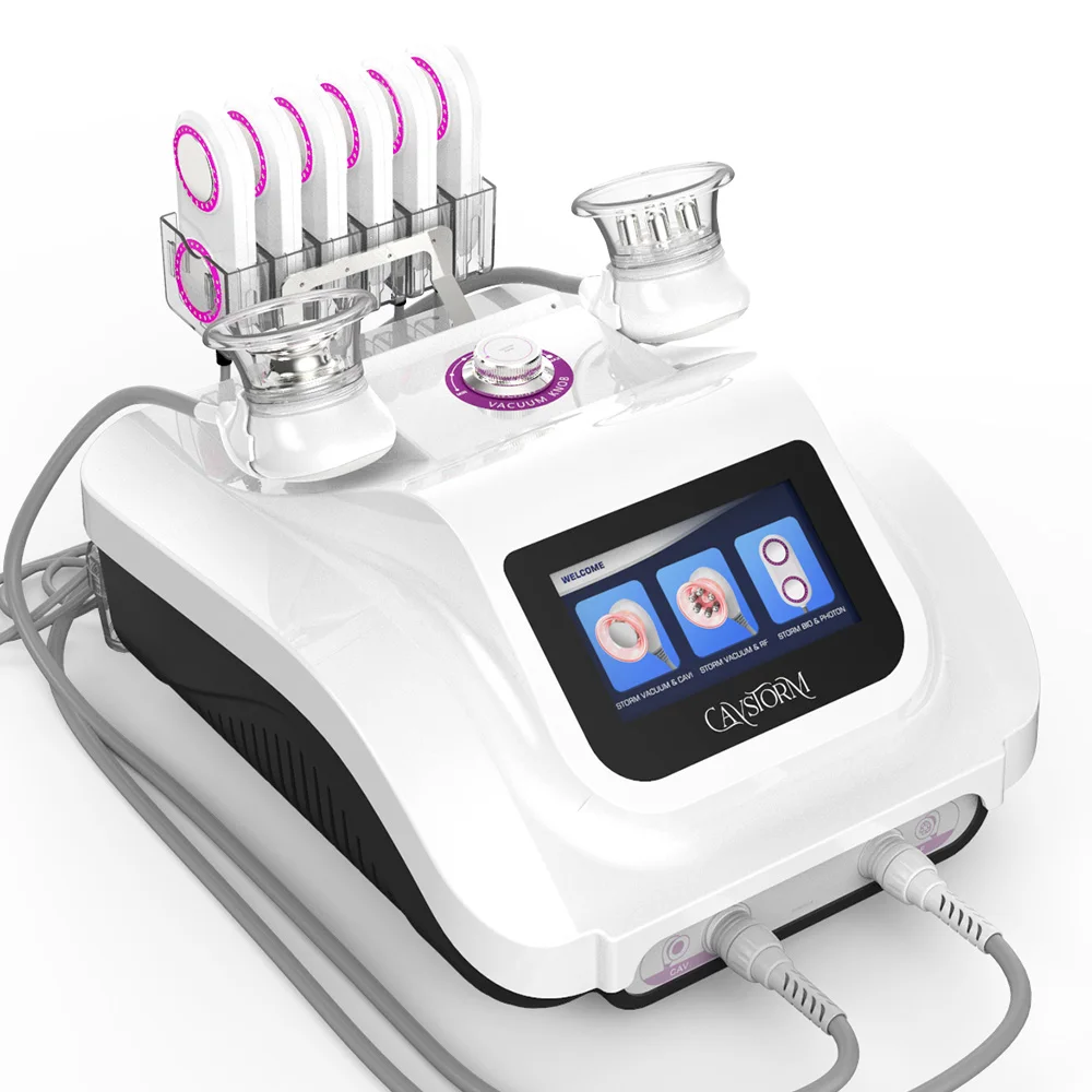 

Powerful CaVstorm Ultrasonic Cavitation 3.0 Slimming Microcurrent RF Storm multi functional beauty machine