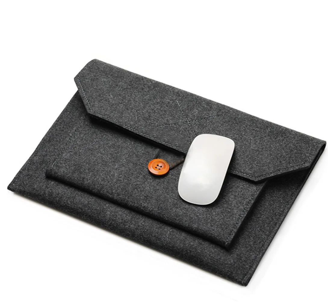 Wholesale Felt Material Office Travel Document File Laptop Holder Bag ...