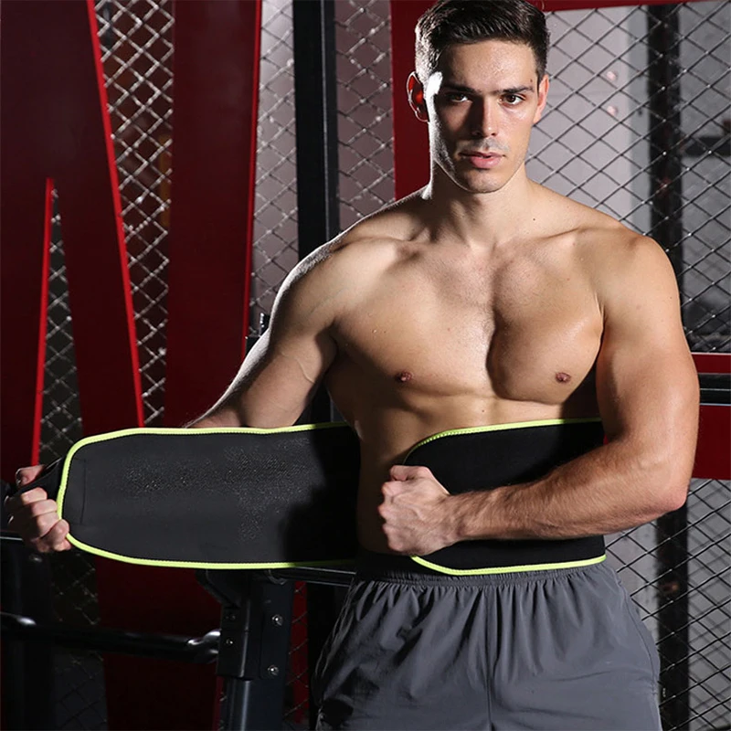 

Breathable lumbar support elastic waist belt back brace fitness waist spine waist weight lifting belt