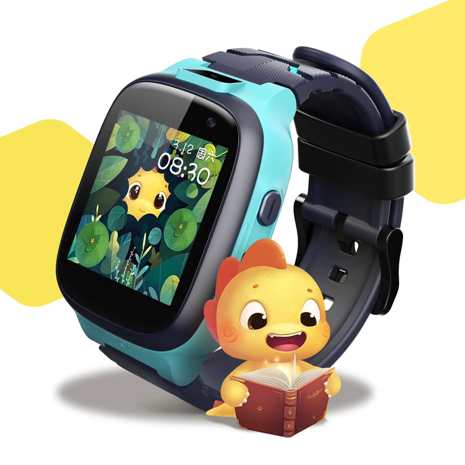 

E2 04 2021 newest watch child gps watch Q12 kids Smart Watch with IPX8 waterproof SOS camera cell phone for kids