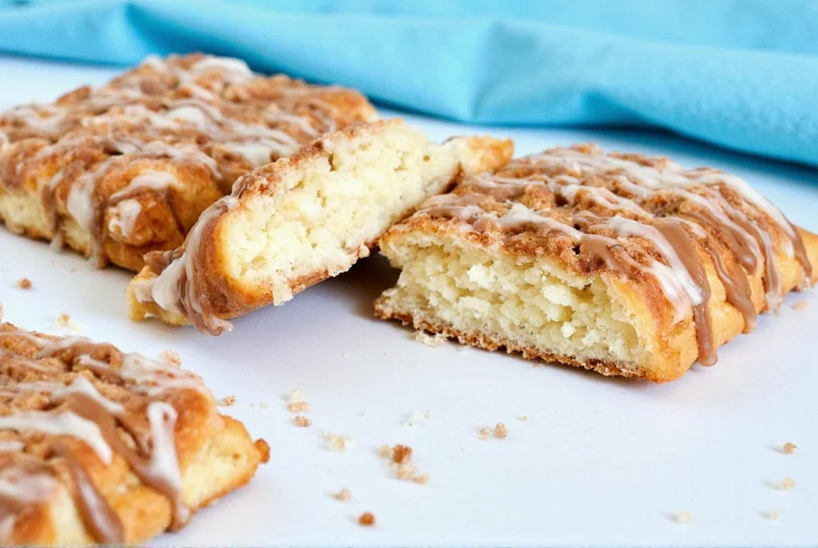 Step-by-step visual guide showing how to enhance store-bought cinnamon roll pop tarts with simple homemade additions