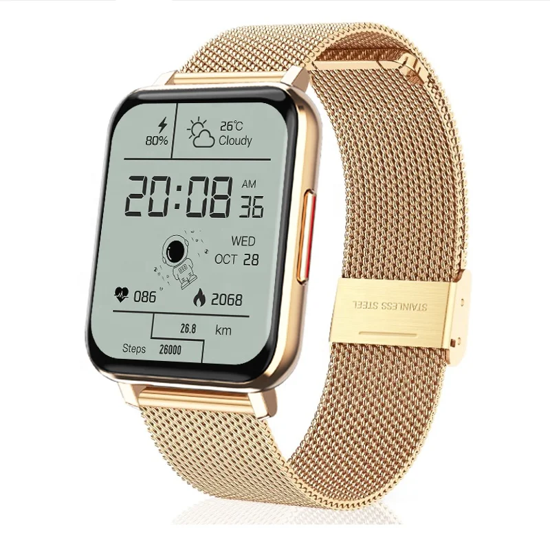 

Best Fitness Bracelet Full Screen Touch Control Smart Watch