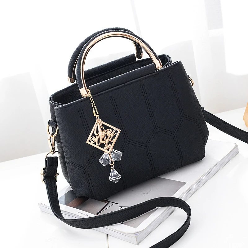 

Customized Logo Sac Femme Cross Body Bags Elegant Messenger Bags Solid Color Custom Logo Handbag For Women, Multicolor