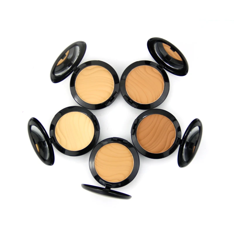 

Hot sale private label mineral vegan 5 colors makeup powder to control oil and sweat highlighter powder makeup