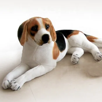 stuffed beagle dog toy