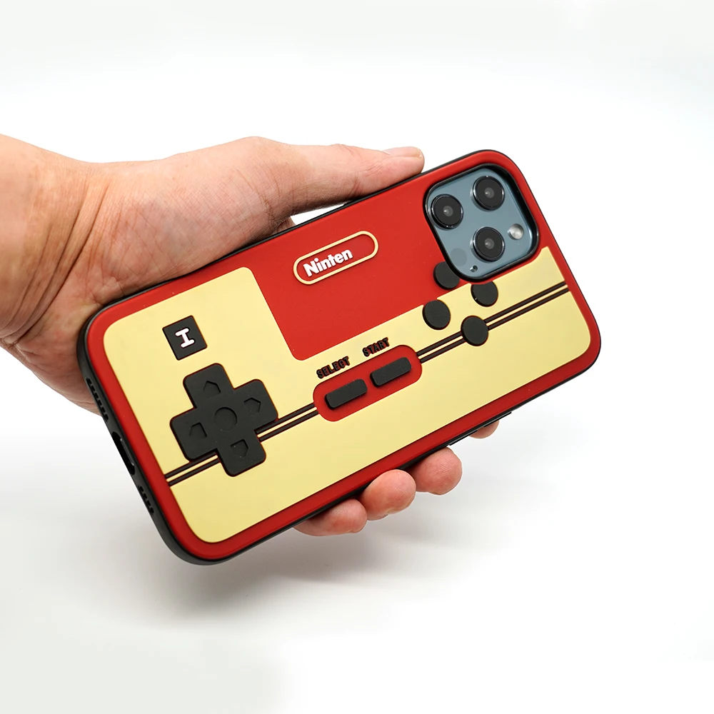 

For 3D Nintendo Game Player iPhone 12 Designer Phone Cases Anti-Fall Protecting Cover for Iphone 11 Pro Max 7 8 Plus X Case