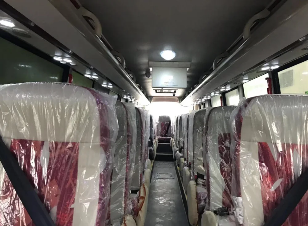 
ZEV 6890SL 9 meters diesel coach shuttle bus coach 31seats 