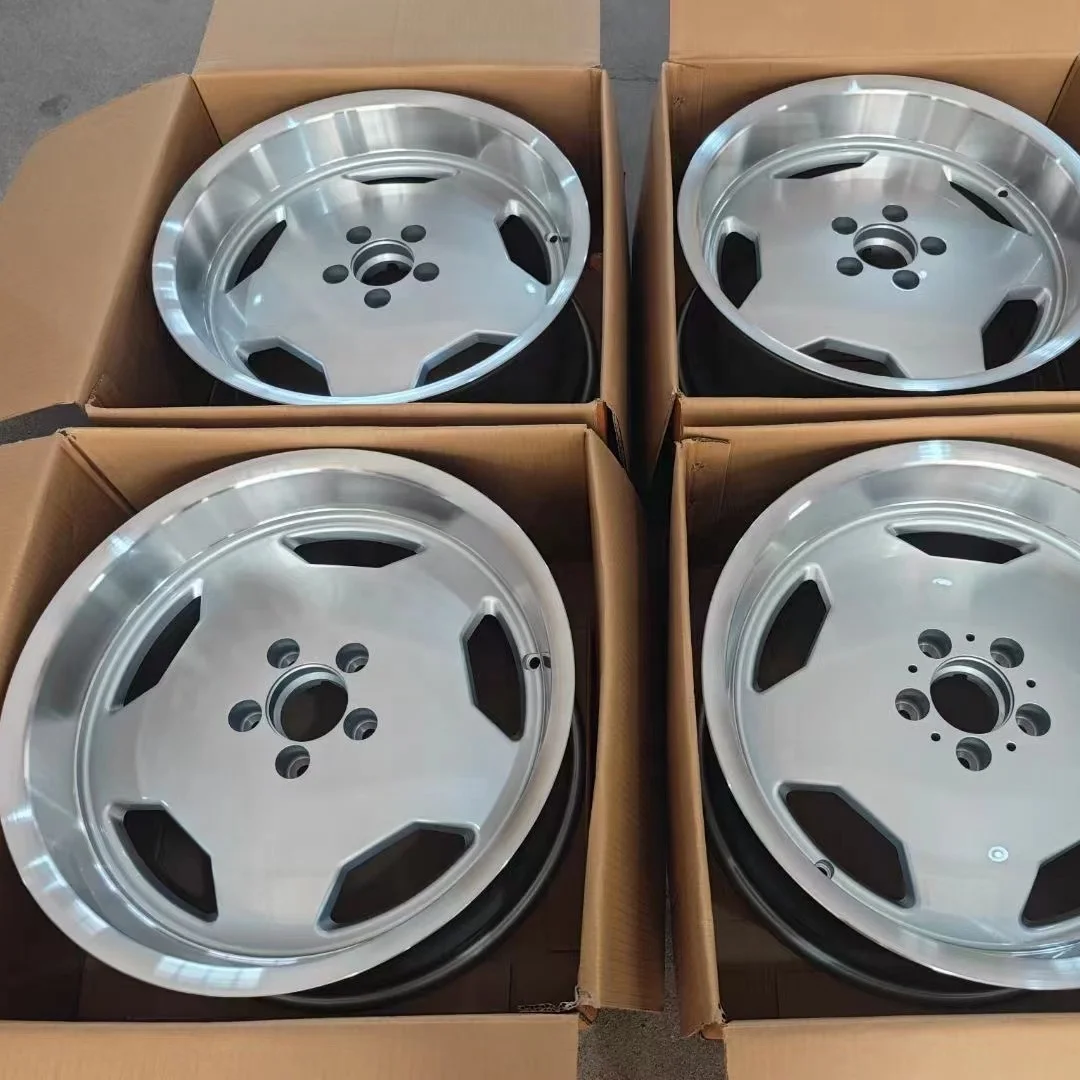 

Hot Deep Lip wheels 18 inch 5X112 silver alloy passenger car wheels for old Benz AMG 18*8j 18*9j car wheel rim