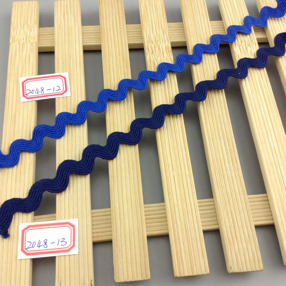 8mm Colorful Ric Rac Ribbon Tape Zig Zag Lace Trimming 31 Color