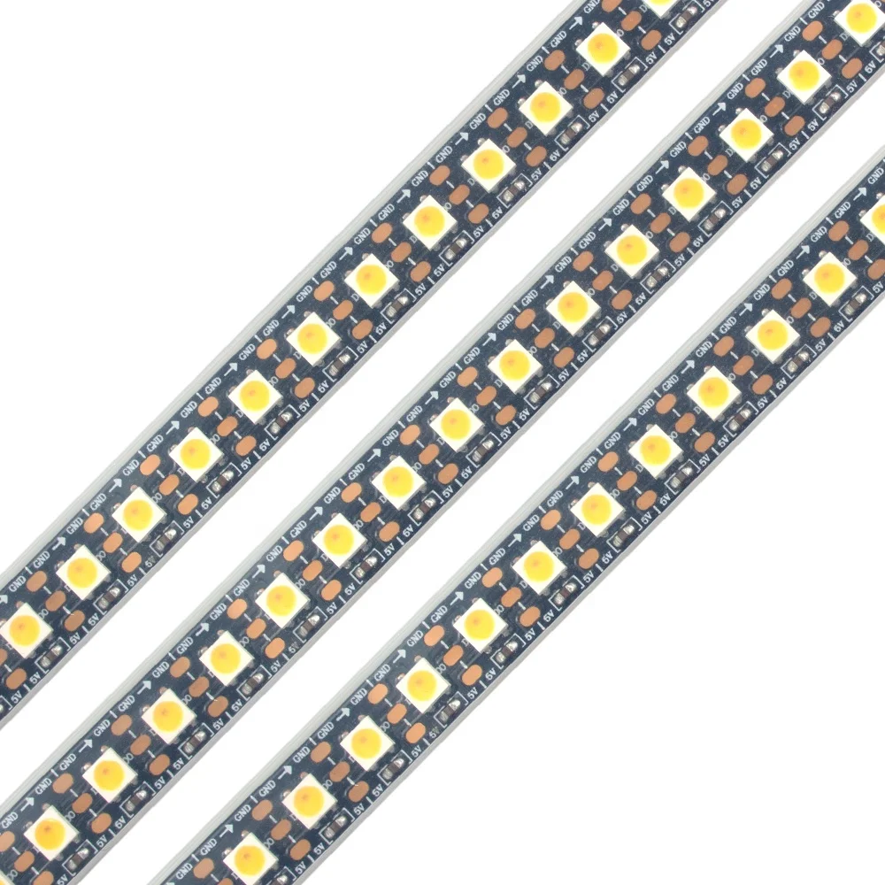 5m waterproof pixel white sk6812 digital led strip with silicone tube outside