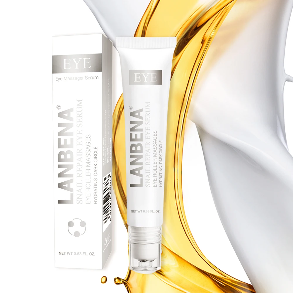 

LANBENA snail eye serum anti aging rolls repair eye serum free shipping