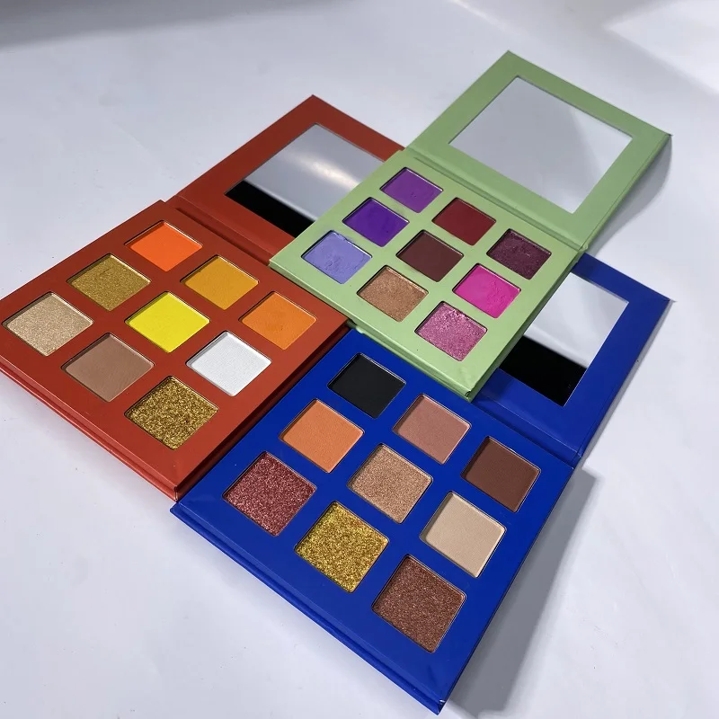 

Choose Your Own Colors Private Label 9 Color Custom Eyeshadow Palette Eye Shadow Makeup