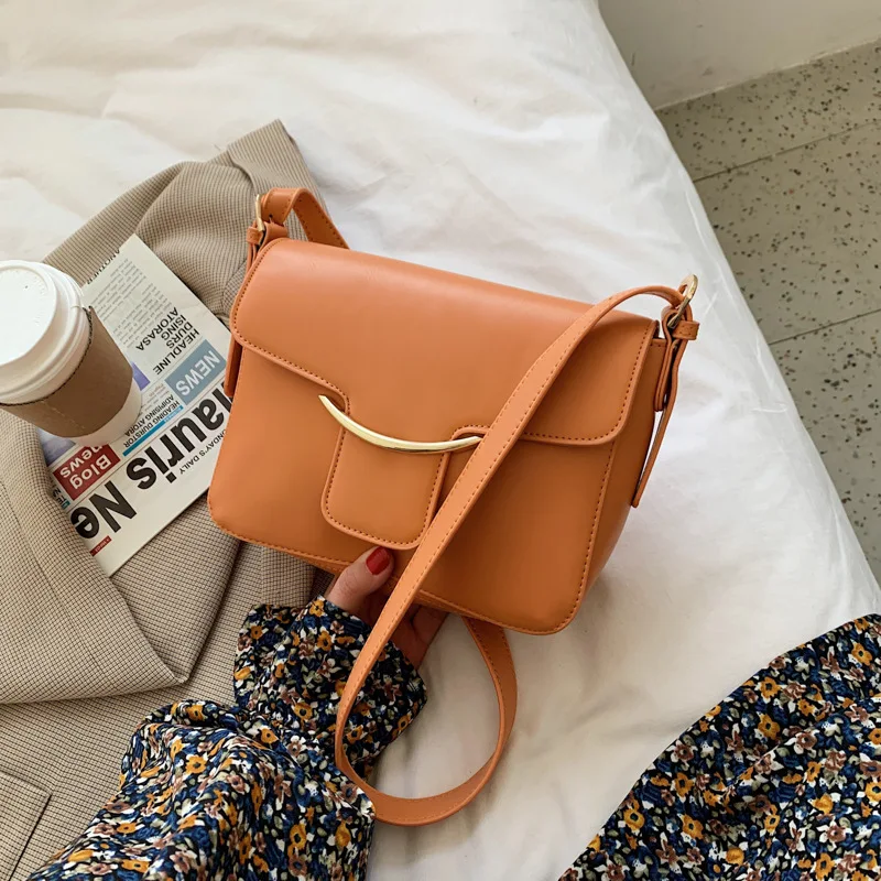 

2021 Luxury Design Vegan Small Square Bag Ladies Crossbody Purse Leather Women Purse Handbag