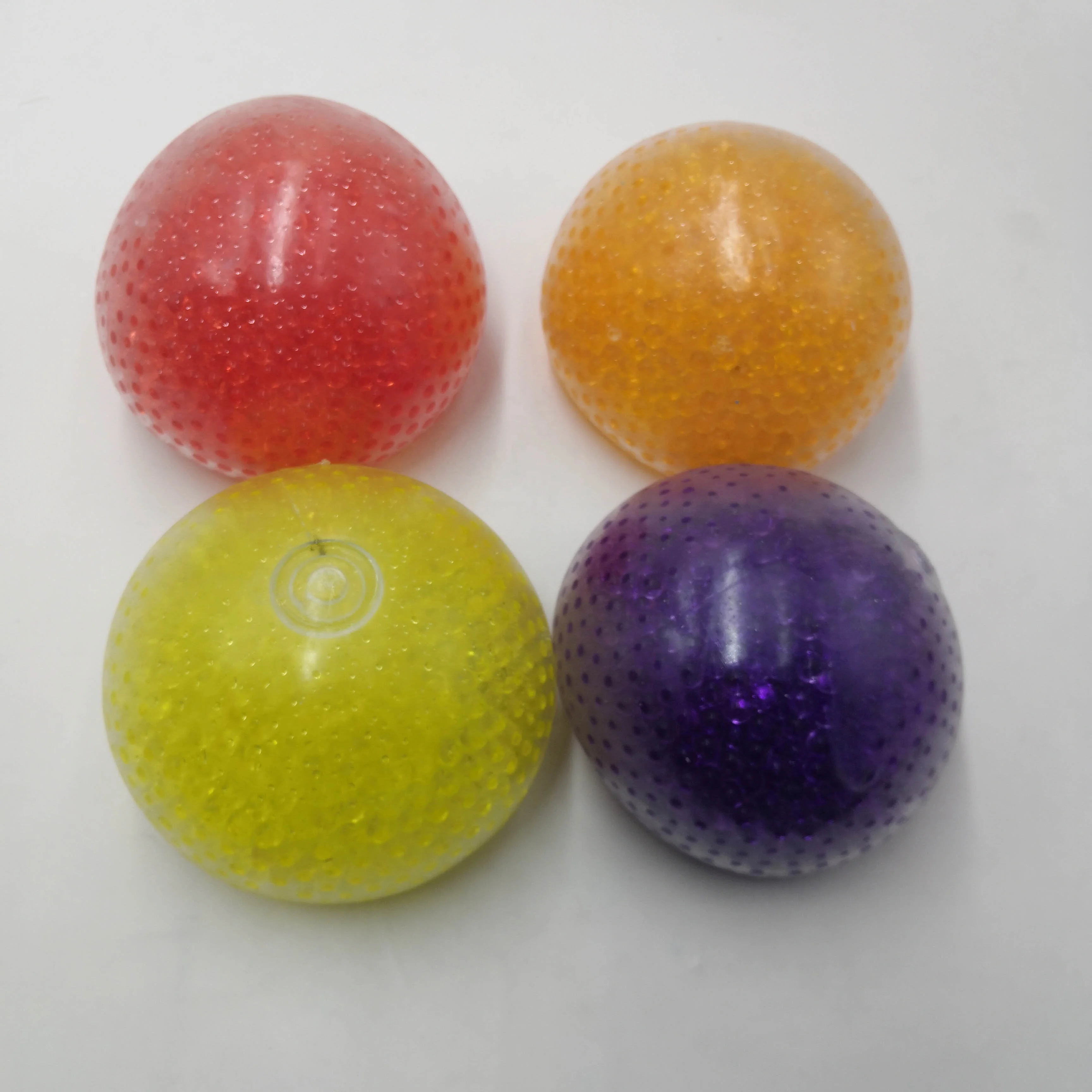 珍宝五颜六色的珠子应力球橡胶通风口葡萄球手手腕玩具网格 squishy