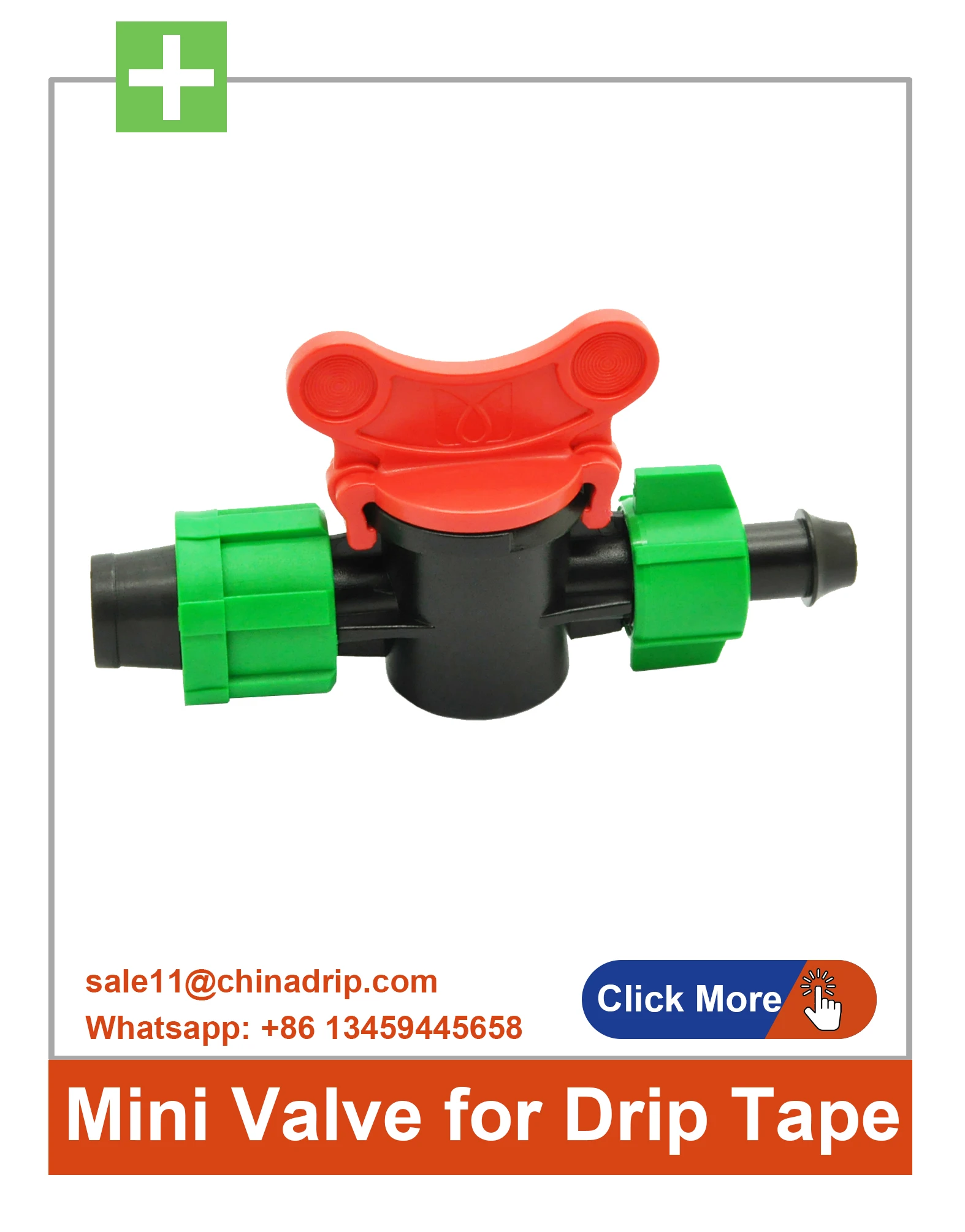 Mini Valve for Drip Tape